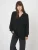 Oversized kasjmiermix trui met polokraag