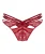 Hunkemöller String ‘Janine’  donkerrood
