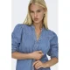 ONLY blouse medium blue denim