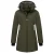 Arctic Seven Functionele jas  olijfgroen / wit