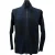 Issey Miyake herenjack met rits in marineblauw polyester
