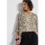 Street One Dames Gedessineerde chiffontuniek in Beige