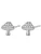Hey Happiness Oorbellen ‘Magic Toadstool’  zilver