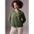 Raglan blouse in effen kleur