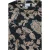 Zhenzi Plus Size gebloemde blouse – zwart