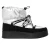 Steve Madden Zienna-sneeuwlaarzen met blokhak voor dames (Zilver)