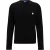 Hugo Unisex Volwassen Regelmatige Raglan Trui (Zwart)