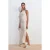 Mouwloze Bodycon Midi Jurk Met Splits