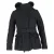 Burberry Brit Cloverdale Parka Jas met Verwijderbaar Vest in Zwart Polyester