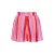 B.Nosy relaxed gestreepte casual short roze