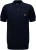 Lyle & Scott polo knitted Navy heren