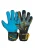 REUSCH Sporthandschoenen ‘Attrakt Aqua Finger Support’  lichtblauw / geel / zwart