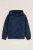 WE Fashion – Jongens hoodie met print – Regular fit – Donkerblauw – Katoen –