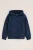 WE Fashion – Jongens hoodie met print – Regular fit – Donkerblauw – Katoen –