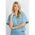 FLURESK top blauw