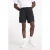 New Balance regular waist sweatshort zwart