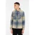 Protest overshirt Shift beige/blauw