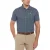 Original Penguin Geometrisch golfpoloshirt voor heren (Kaviaar)