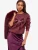Lipsy Sweatshirt  bourgogne