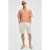 Relaxed shorts met rechte pijpen en trekkoord
