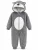 LEAFLETIC Overall ‘Leafletic Children’s Overall’  grijs / wit