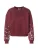 ABOUT YOU Sweatshirt ‘Gitta’  hemelsblauw / koraal / bordeaux / wit