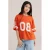 WE Fashion T-shirt oranje