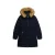 Half-long jasje met nepbont voor dames Superdry Fuji