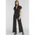 SisterS Point wide leg jumpsuit zwart