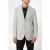 GUESS Marciano By  Sean 2b Notch Blazer Grey Herringbone