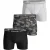 Björn Borg – 3 Paar Heren Katoenen Comfort Stretch Pasvorm Boxershorts – Grijs Mix