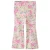 NAME IT MINI gebloemde flared broek beige