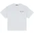 Malelions Women Collectors Oversized T-Shirt | White/Charcoal