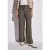 Street One Dames Wide Legs broek met structuur in Bruin