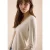Cecil Dames Vest met 3/4 mouwen in een gebreide look in Beige