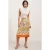 Geprinte Midi Rok