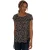 Only Vic zwarte top met korte mouwen voor dames