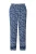 Ulla Popken Broek  duifblauw / donkerblauw / wit
