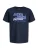 Jack & Jones Junior Shirt  donkerblauw / lichtlila / wit