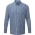 Premier Heren Maxton Check Shirt met lange mouwen (Marine / Wit)