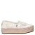 Toms espadrilles plateauzool wit wit