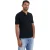 No Excess Pullover short sleeve polo solid black