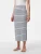PIECES Rok ‘PCJayjay’  opaal / zwart / wit