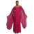 Off-shoulder Cape Sleeve Jurk Dames Goddiva