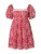 Abercrombie & Fitch Zomerjurk  rood / wit