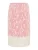 GUIDO MARIA KRETSCHMER FOR BRIDGERTON Rok ‘Francesca’  lichtbeige / oudroze
