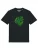 Watapparel Shirt ‘Monstera 2.0’  groen / zwart