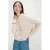 Grace & Mila gebreid vest crème
