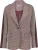 GEISHA Blazer check + tape Bordeaux Rood dames