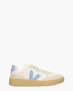 Veja V-90 O.T. Leather Wit/Blauw